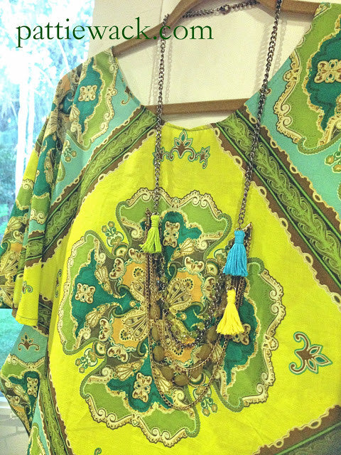 DIY Bohemian Tassel Necklace