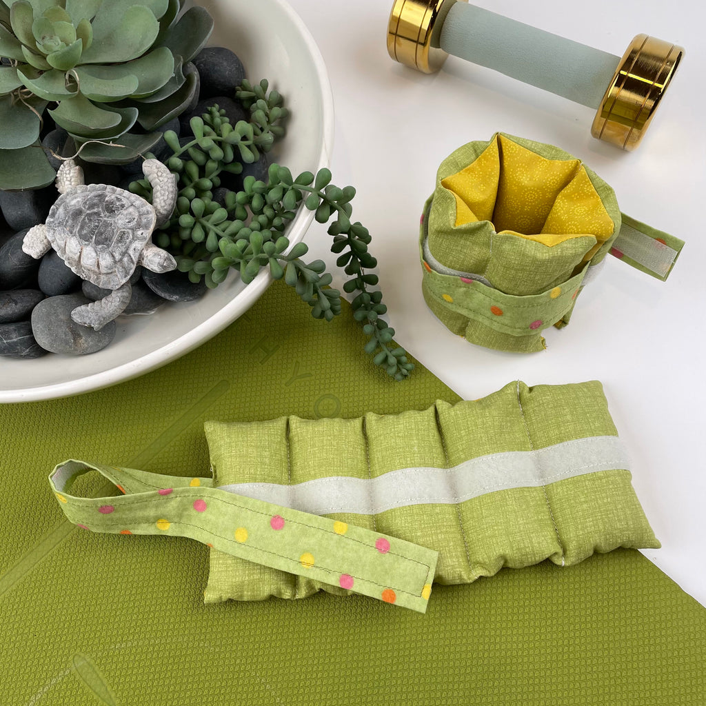 DIY Wrist and Ankle Weights for Stay-At-Home Workout Routines