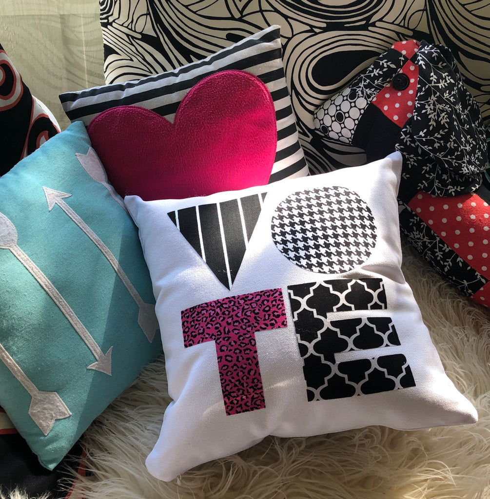 VOTE Pillow - #Vote2020 - Make it Yourself!