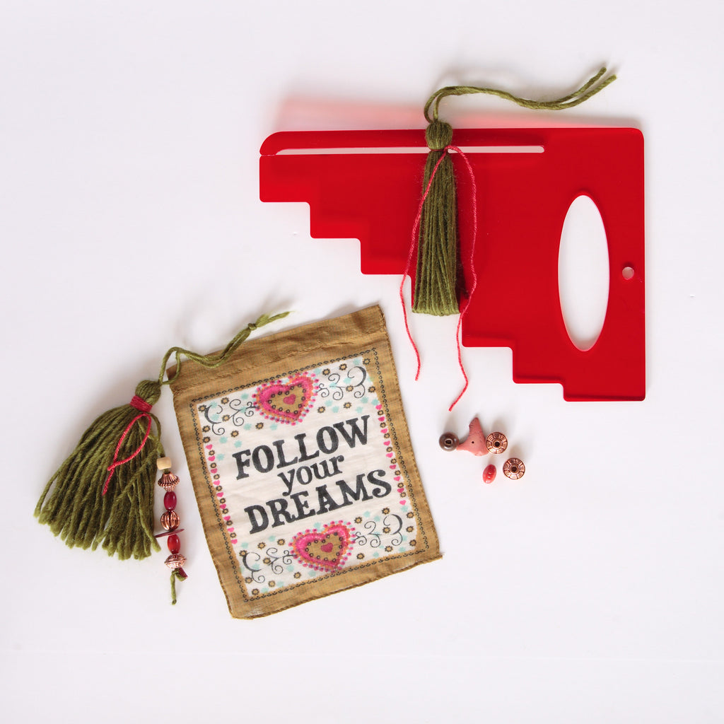 Make a Tassel & "Follow Your Dreams"