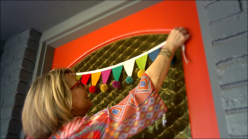 Front Door Pom-Pom Banner How-To Video
