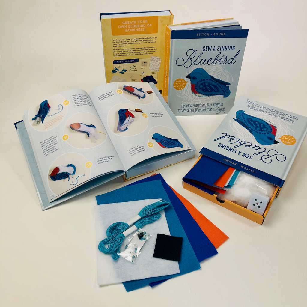 Sew a Singing Bluebird - by Pattie Wilkinson, Author/Designer