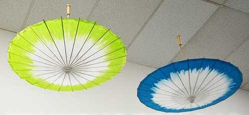 How-To Make Tie-Dye Party Umbrellas